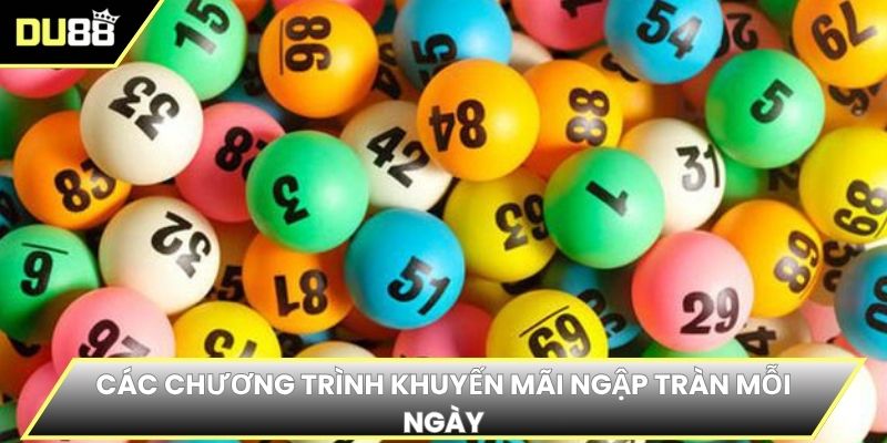 Các chương trình khuyến mãi ngập tràn mỗi ngày